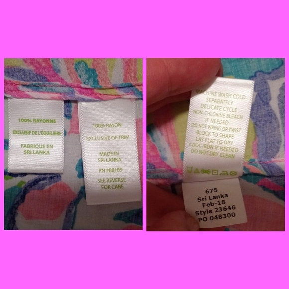 🔴SOLD🔴🦒VERY HTF Lilly Pulitzer🦒 - Willa Top - Picture 14 of 16